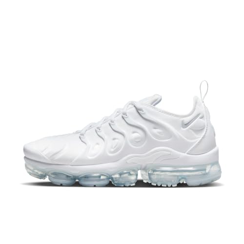 Nike mens Air Vapormax Plus, White, White-pure Platinum, 12