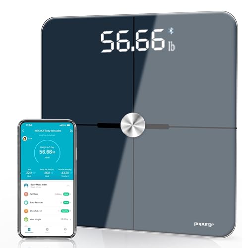 Bathroom Scale for Weight, Digital Scales for Body Weight, Scales Digital Weight, Bathroom Scales for Weight Scales Bathroom, Smart Scales Digital Weight and Body Fat Scale for Body Weight.