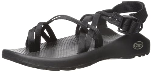 Chaco Womens ZX/2 Classic, With Toe Loop, Outdoor Sandal, Black 8 M