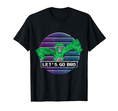 Come at me bro Gorilla Monkey Tag VR Gamer Gifts T-Shirt