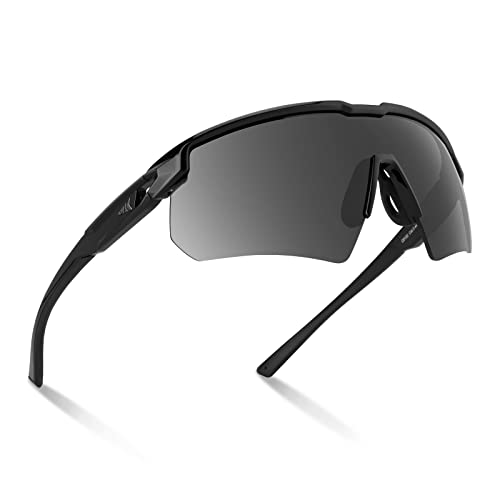 KastKing Hillsboro Polarized Sport Sunglasses for Men and Women, Ideal for Baseball Cycling Running Biking, UV protection