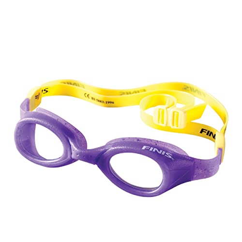 FINIS Fruit Basket Goggles - Fun, Scented Kids Swimming Goggles - Anti-Fog Goggles with UV Protection - Kids Swimming Goggles for Children Ages 3-8 Years - Grape