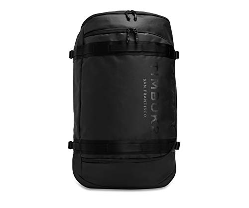 TIMBUK2 Impulse Travel Backpack Duffel Bag, Jet Black, 45 Liter