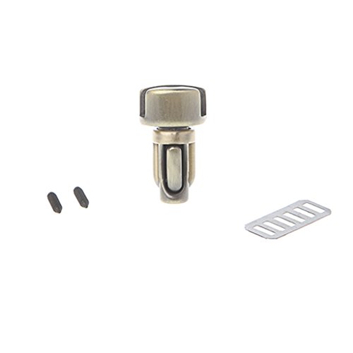 kmobruzy Durable Metal Clasp Turn Lock Twist Lock For DIY Handbag Bag Purse Hardware Press Studs