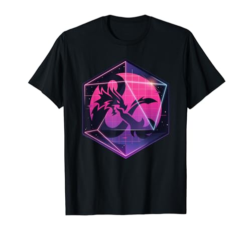 Dungeons & Dragons Ampersand in 3D Dice T-Shirt