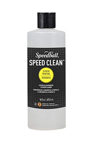 Speedball Speed Clean, 16-Ounce, Screen Printing Screen Cleaner