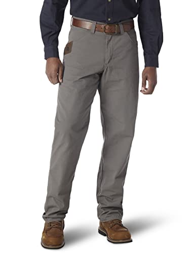 Wrangler Riggs Workwear mens Ripstop Carpenter jeans, Slate, 32W x 32L US