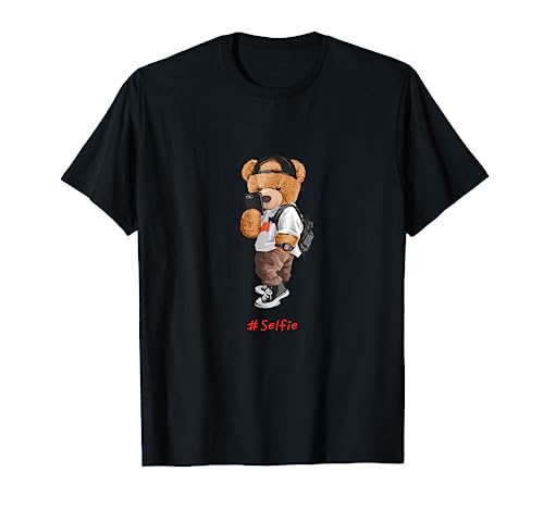Men's Women's Kids Teddy Bear Graphic Cool Designs Funny T-Shirt