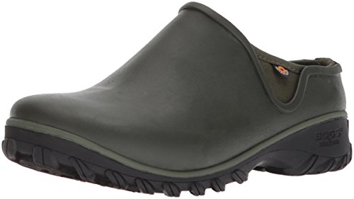 BOGS Women's Sauvie Chelsea Waterproof Garden Rain Boot, Sage, 8 Medium US