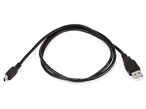 Monoprice 3-Feet USB A to mini-B 5pin 28/28AWG Cable (103896) Black