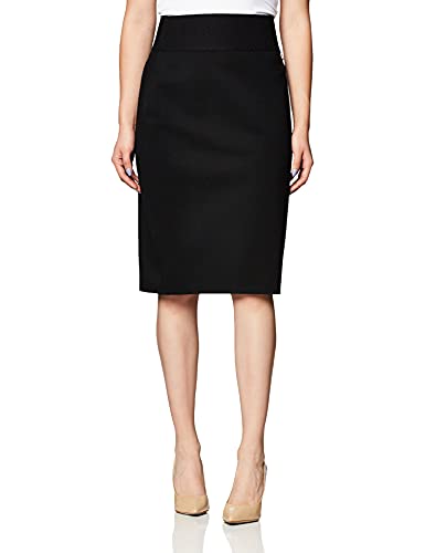 Calvin Klein Women's Essential Power Stretch Pencil Skirt, Black, Medium
