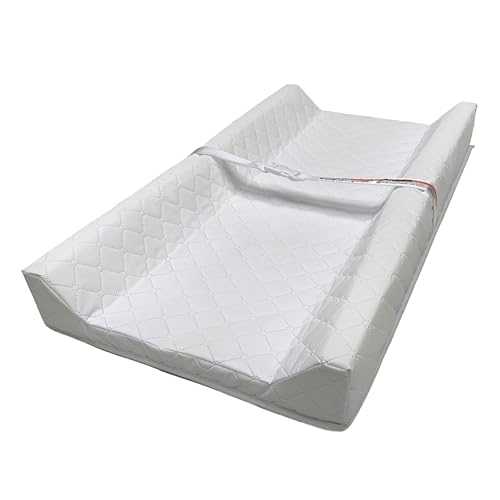 Summer by Ingenuity Contoured Changing Pad – Includes Waterproof Changing Liner and Safety Fastening Strap with Quick-Release Buckle