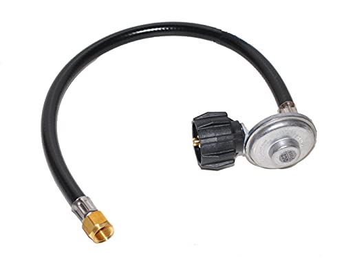 Weber 67069 21' QCC1 Hose and Regulator for Spirit II (2017-2019), Genesis II 210/ LX 240, and Genesis II 300/400 (2017-2019) Gas Grills