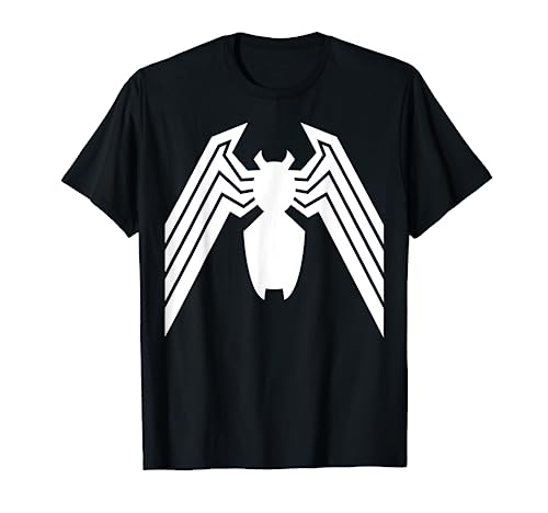 Marvel Venom Classic Spider Symbol Halloween T-Shirt