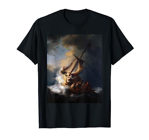 Rembrandt Christ in the Storm on the Lake of Galilee T-Shirt
