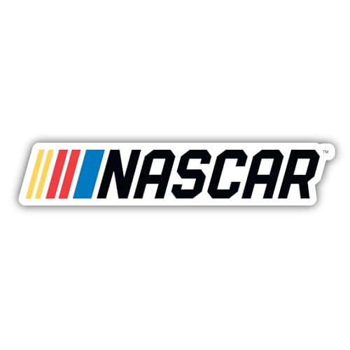 Officially Licensed NASCAR Logo 4' Vinyl Decal Sticker