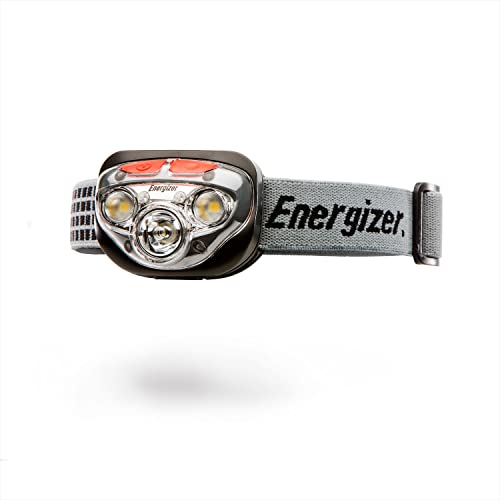 Energizer Vision HD+ LED Headlamp, Water Resistant Bright Headlamp with Digital Focus, Camping Gear and Emergency Light, Batteries Included, Pack of 1