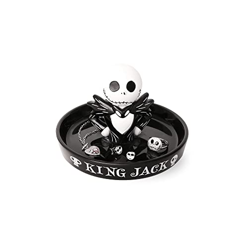 Disney The Nightmare Before Christmas Jewelry Tray - Resin Trinket Dish - King Jack Jewelry Dish and Ring Dish