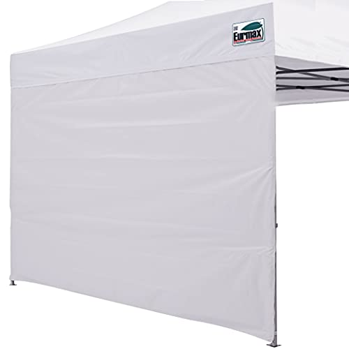 Eurmax USA Instant Canopy SunWall 10x10 Canopy Wall Sidewall for Pop Up Canopy Tent,1 Pack Sidewall Only (White)