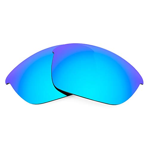 Revant Replacement Lenses Compatible With Oakley Half Jacket 2.0, Polarized, Elite Ice Blue MirrorShield