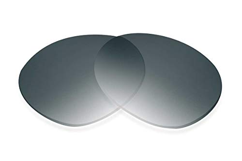 SFx Replacement Sunglass Lenses Compatible for Bolle Tiger Snake 64mm (Polarized Diamond Black Onyx Gradient Pol Pair-SFx Diamond)