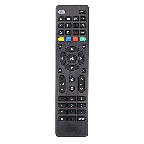 Universal Remote Control for All TVs, Blu-ray/DVD Players, Streaming Media Players, Soundbars, Cable receivers and All Audio/Video Devices - Simple Setup Universal Remote