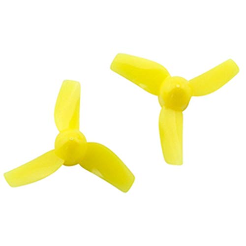 Replacement Part For 20pcs 31mm Propeller For E010 E010C E010S Blade RC Quadcopter Yellow Pink White Orange - (Color: WHITE)