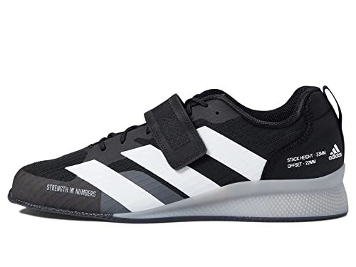 adidas Unisex Adipower Weightlifting 3 Cross Trainer, Core Black/FTWR White/Grey Three, 9.5 US Men