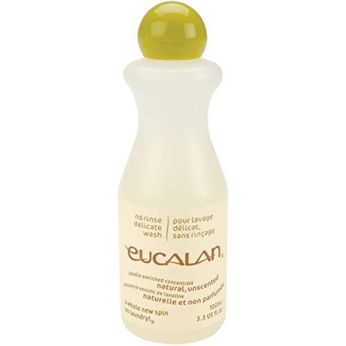 Eucalan Fine Fabric Wash 3.3oz Unscented Liquid Laundry Detergent