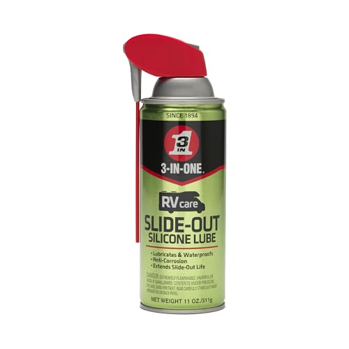 3-IN-ONE RVcare Slide-Out Silicone Lube, Premium RV Slide-Out Lubrication, 11 OZ. Can 1-Pack