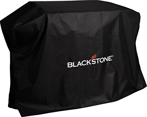 Blackstone 5482 Griddle Cover Fits 36 inches Cooking Station with Hood Water Resistant, Weather Resistant, Heavy Duty 600D Polyester Flat Top Gas Grill Cover with Cinch Straps, Black 36'