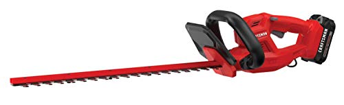 CRAFTSMAN V20 Cordless Hedge Trimmer, 20 inch, Battery and Charger Included (CMCHT810C1)