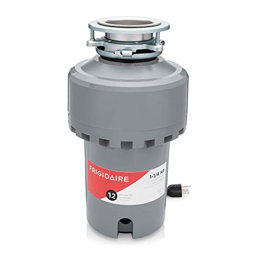 Frigidaire 1.25 HP Corded Garbage Disposal for Kitchen Sinks | FF13DISPC1