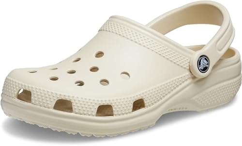 Crocs Unisex Classic Clogs Bone Size 8