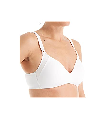 Warner's Women's Cloud 9 Super Soft Wireless Lift Comfort Bra RN2771A, White, 36B