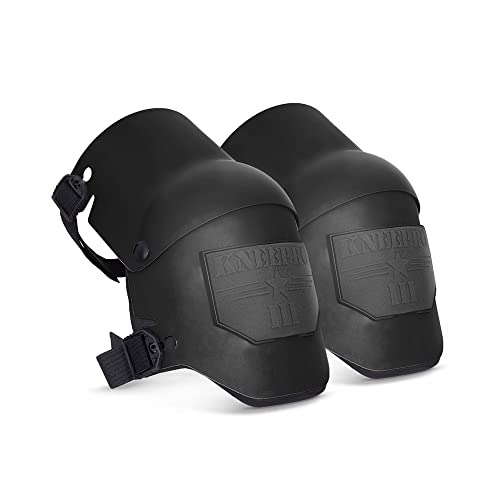 Sellstrom Ultra Flex III KneePro Knee Pads for Construction, Gardening, Flooring - Pro Protection & Comfort for Men & Women (Multiple Colors),Black