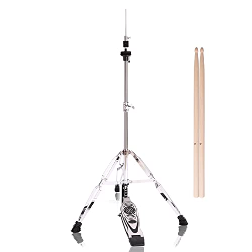 YEASOUL Hi Hat Stand,Cymbal Stand,High Hat Stand with Pedal,Practice High Hat great for 8'' 10'' 12'' 13'' 14'' 15'' 16''Cymbals