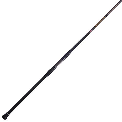 PENN Squadron III 11’ Surf Spinning Fishing Rod; 2-Piece, 15-30lb Line Rating, Medium Heavy Rod Power, Moderate Fast Action, 2-6 oz. Lure Rating, Titanium/Red/Gold