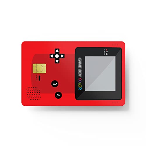 HK Studio Card Skin Sticker Game Console for EBT, Transportation, Key, Debit, Credit Card Skin - Covering Personalizing Bank Card - No Bubble, Slim, Waterproof, Digital-Printed