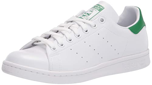 adidas Originals Men's Stan Smith (End Plastic Waste) Sneaker, White/White/Green, 11