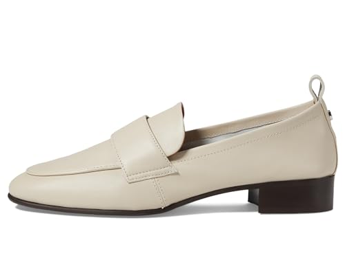 Aquatalia Shivani Nappa Leather Loafer Ivory 9 B (M)