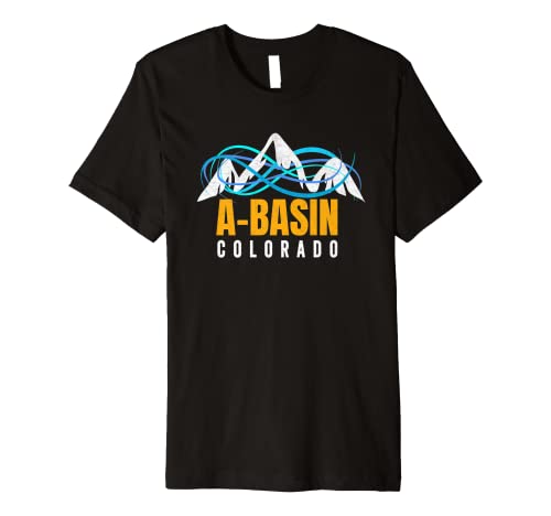 Arapahoe Co Snowboard and Ski Gear Abasin Mountain Colorado Premium T-Shirt