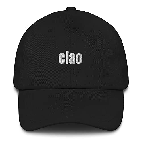 Dad Hat - ciao Black