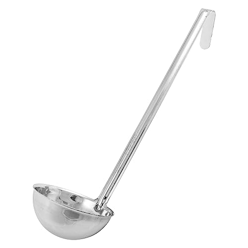 Winco Stainless Steel Ladle, 8-Ounce
