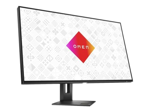 OMEN 27u 4K Gaming Monitor, 4K UHD Display (3840 x 2160), IPS panel, 99% sRGB, 95% DCI-P3, 16:9, AMD FreeSync Premium Pro Technology, 27u (2022),Black