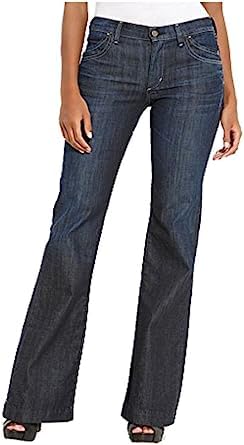 Citizens of Humanity Hutton Medium Rise Wide Leg Jeans In Personal, Size 25