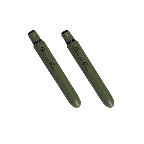 Rite in the Rain All-Weather EDC Pen, Olive Drab Pokka 2-Pack, Black 0.8mm Ink, Fine Point (No. OD92)