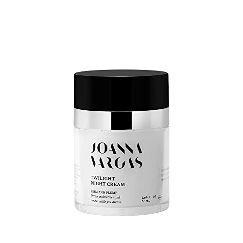 Joanna Vargas Twilight Night Cream. Luxurious Face Moisturizer with Hyaluronic Acid to Hydrate and Plump Skin without Clogging Pores. Non-Comedogenic and Non-Greasy (1.69 oz)