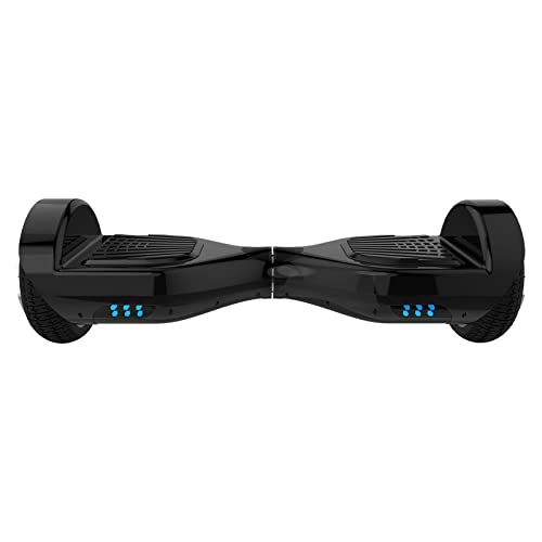 Hover-1 Ultra Electric Self-Balancing Hoverboard with Dual 200W Motors, 9 mph Max Speed, and 9 Miles Max Range, Black