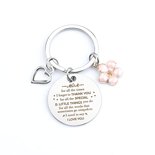 Mothers Day Gifts for Mom from Daughter Son Husband, Mom Keychain Mother's Day Presents Ideas, Valentines Day Gifts for Mom Christmas Gifts, Thank You Gifts Birthday Gifts for Mom Wife Sister Friends